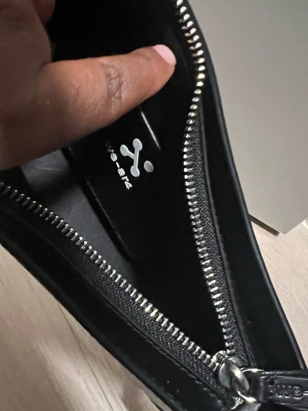 NWT Black Leather Shoulder Bag - Picture 3 of 4